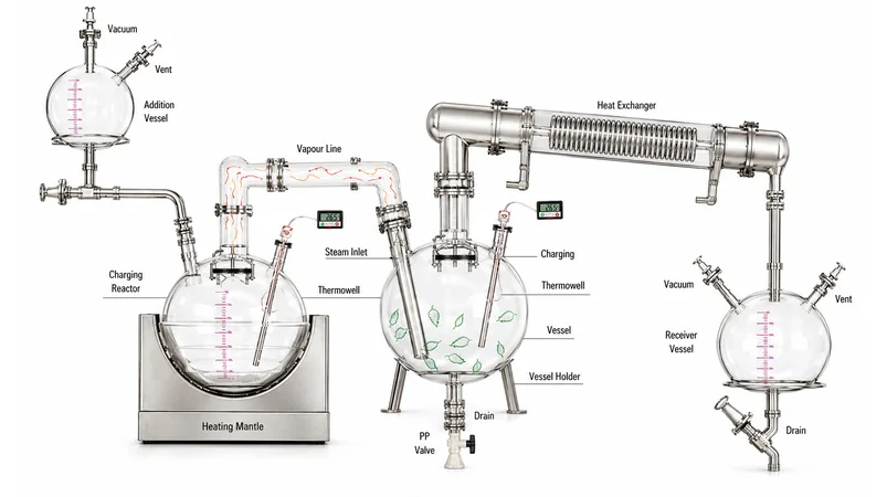 Essential Oil Distillation Unit