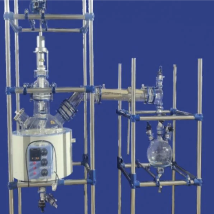 Vacuum Essential Oil Distillation System with Condenser & Receiver Vessel